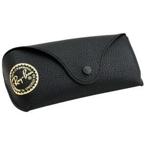 Ray ban Leather Pouch Universal Soft Sunglasses Case w/ Cleaning Cloth & GiftBox
